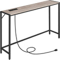 MAHANCRIS Console Table, Narrow Sofa Table, 43.3” Entrance Table by MAHANCRIS