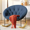 Kidirect Wide Rocking Chair Nursery, Comfy Saucer Nursery Rocking Chairs by Kidirect
