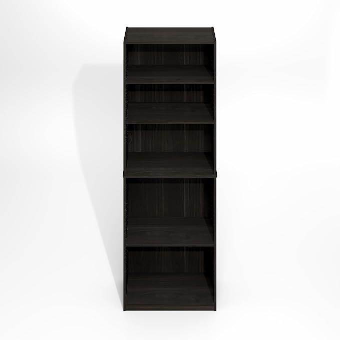 Furinno Jaya Simply Book Shelf, 5-Tier Bookshelf, Bookcase - Image 6