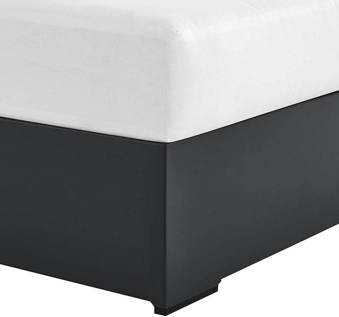 Modway Tahoe Powder-Coated Aluminum Outdoor Chaise Lounge in Gray White - Image 7