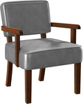FAGAGA PU Leather Accent Chair, Oversized Living Room Chairs by FAGAGA