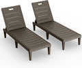 Devoko Outdoor Chaise Lounge Chair Set of 2 by DEVOKO