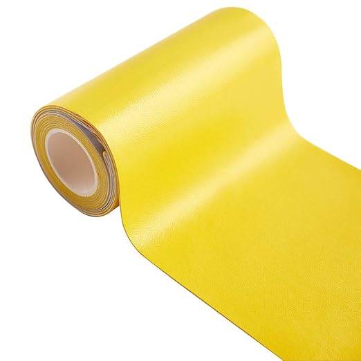 Leather Repair Patch Tape Yellow 3 x 60 inch Self Adhesive Leather Repair Tape - Image 3