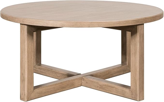 Liberty Furniture Proximity Place Living Room Round Cocktail Table Transitional - Image 2