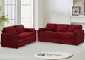 2 Pieces Chenille Sofa Set by LESOFAIR