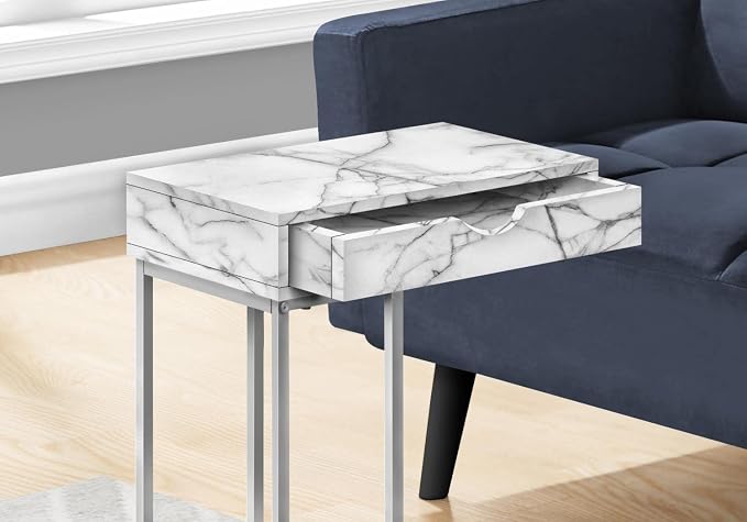 Monarch Specialties I 3772 Accent Table, Storage Drawer, Living Room - Image 4