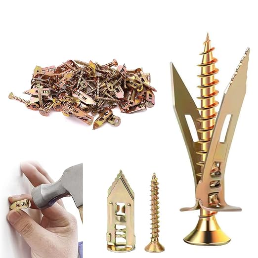 Self Drilling Anchors Screws, Self Drilling Drywall Anchors and Screws kit by CLRZOLHighQualityTrustworthy