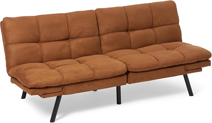 Amazon Basics Convertible Loveseat Sofa Bed by AmazonBasics