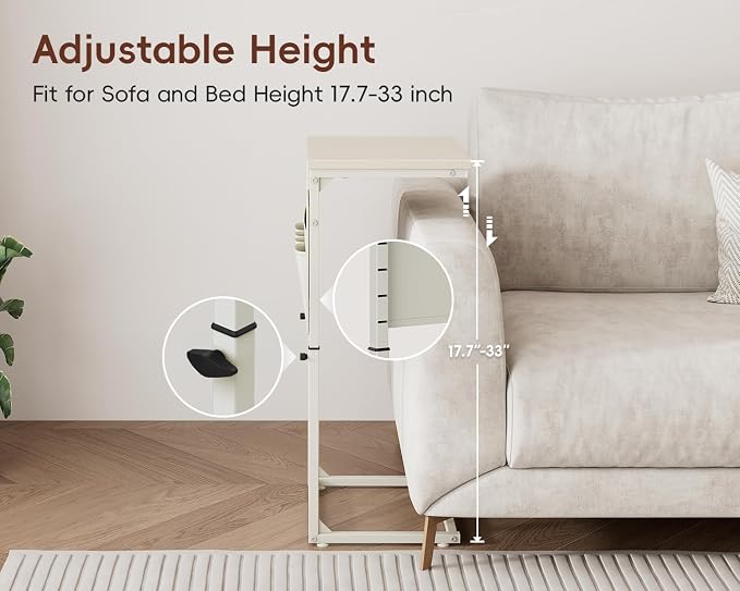 Vagusicc C-Shaped End Table - Image 5