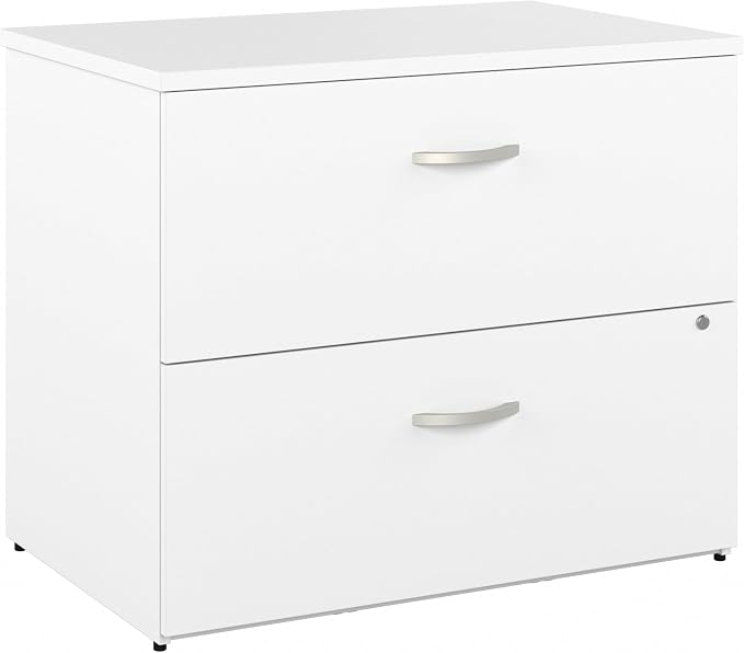 Bush Business Furniture Studio C 2 Drawer Lateral File Cabinet in White by BushBusinessFurniture
