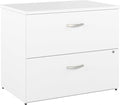 Bush Business Furniture Studio C 2 Drawer Lateral File Cabinet in White by BushBusinessFurniture