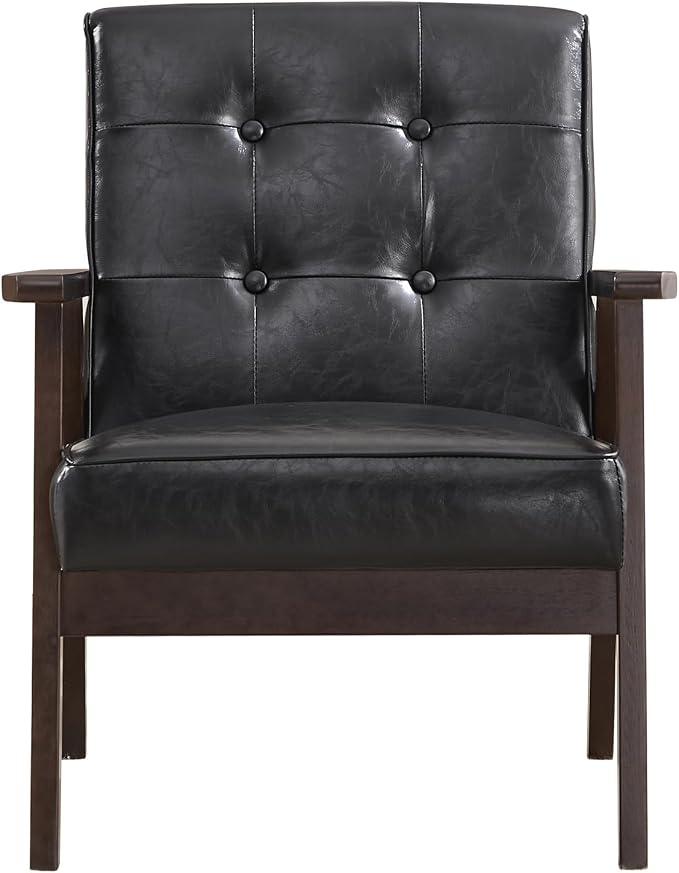 Bonzy Home Mid Century Modern Accent Chairs Set of 2 - Image 9