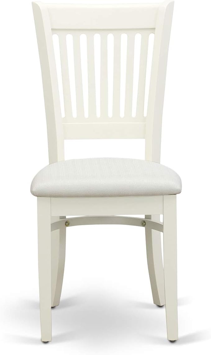 East West Furniture ANVA3-LWH-C 3 Piece Dining Table Set - Image 5