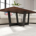 KaKaBB Metal Coffee Table Legs, 18 Inch Coffee Table Base, Furniture Legs by KaKaBB