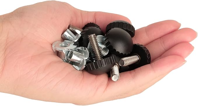 Anwenk 1/4” Furniture Leveling Feet Stainless Steel Screw-in Threaded Leg - Image 7