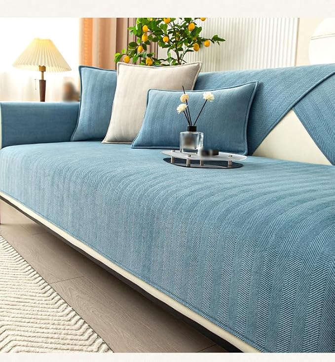 Funny Fuzzy Couch Cover, Chenille Couch Furniture Protector, Funny Fuzzy Couch - Image 3