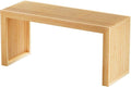 Bamboo Dining Bench, 35 inch Farmhouse Decor Indoor Kitchen Table Bench by Unknown