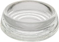 Heavy-Duty Clear Glass Coasters – Floor Protectors by Unknown