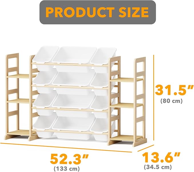 SpaceAid Toy Storage Organizer - Image 2