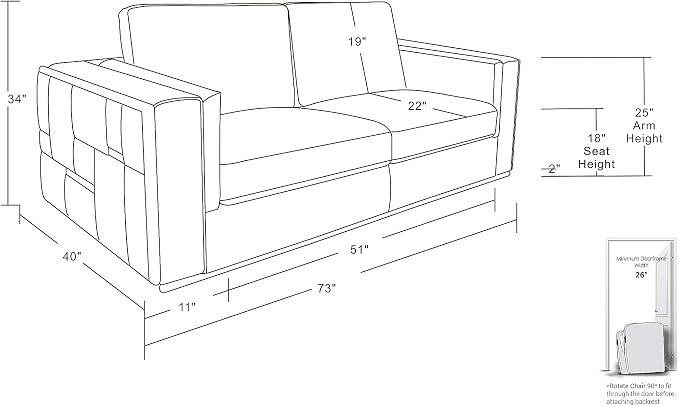 Blackjack Furniture Catania Modern Top Grain Italian Leather Sofa Set - Image 12