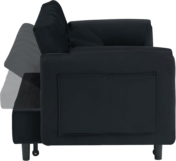 Ball & Cast 52" Convertible Sleeper Sofa - Image 7