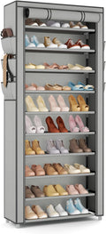 VTRIN Vertical Narrow Shoe Rack Organizer Tall Shoe Rack by VTRIN