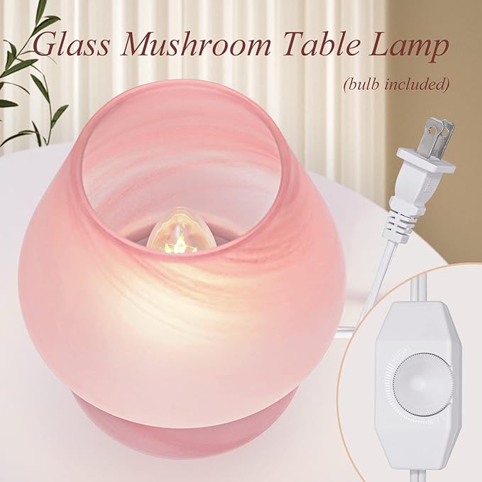 ONEWISH Mushroom Lamp Cute Table Lamp - Image 5