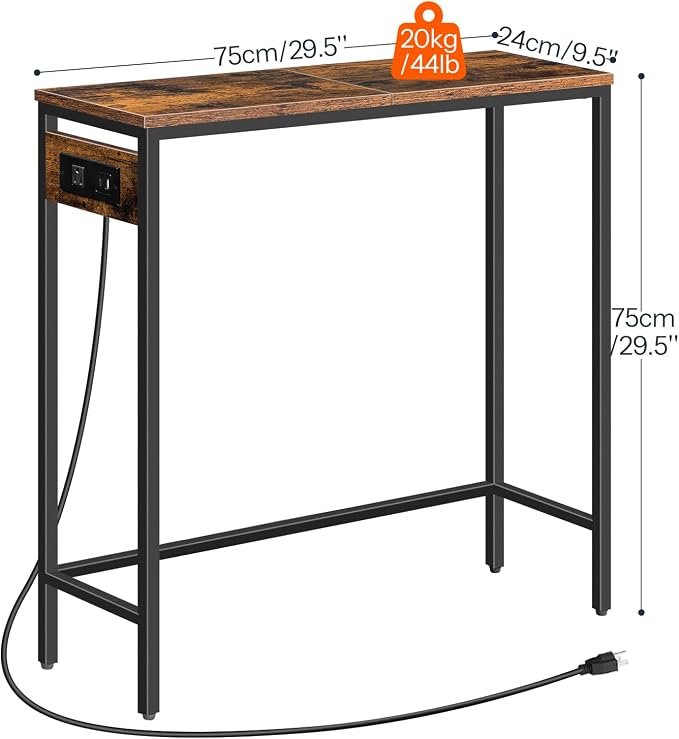 HOOBRO Narrow Console Table - Image 4