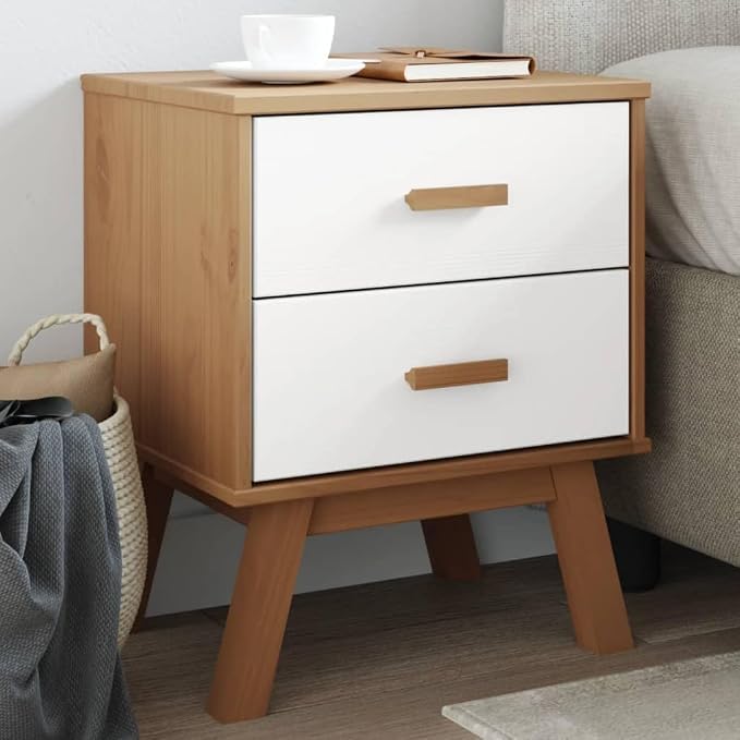Scandinavian Style Bedside Cabinet by Unknown