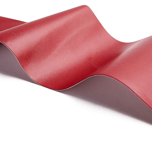 Leather Repair Patch Tape Burgundy Dull-Red 3 x 60 inch Self Adhesive Leather - Image 2