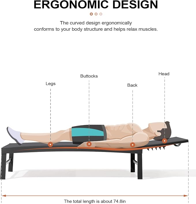 Crestlive Products 2PCS Chaise Lounge Chairs Outdoor - Image 4