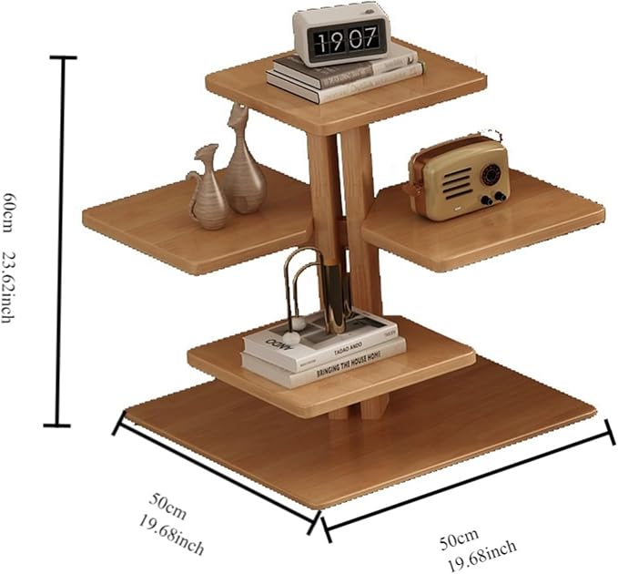 Scandinavian Solid Wood End Table - Image 3