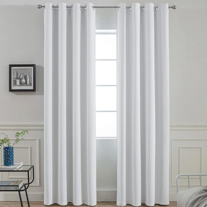 Yakamok 96 Inch Length Room Darkening Drapes Blackout Curtains by Yakamok