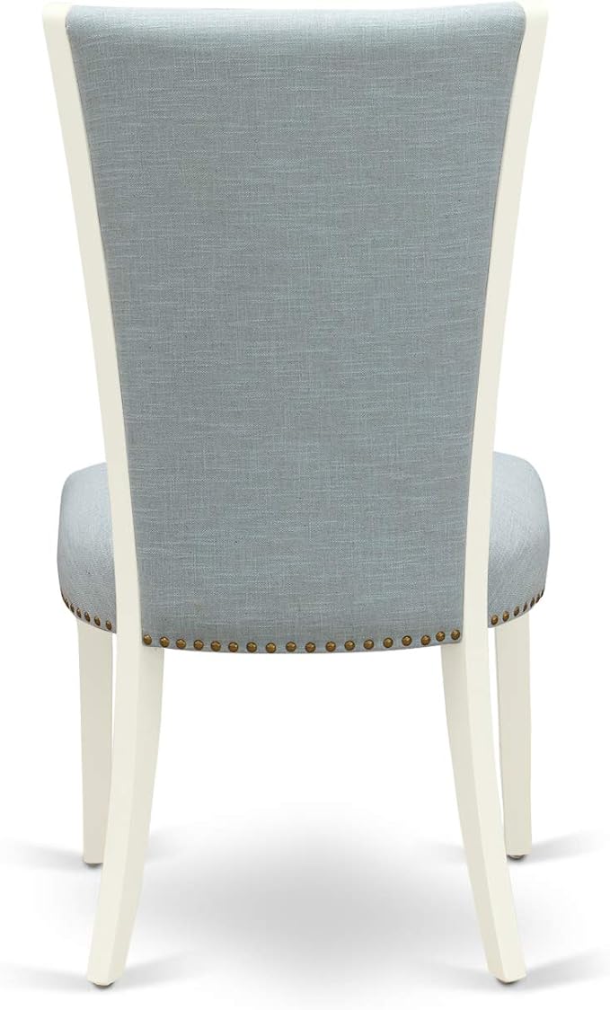 East West Furniture VEP2T15 Verona Parson Dining Chairs - Image 7