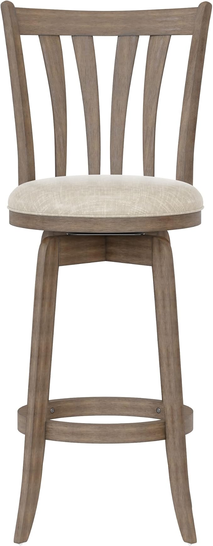 Hillsdale 29.5" Savana Wood Swival Bar Height Stool - Image 10