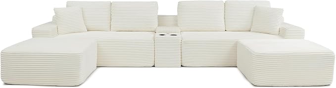 125" Oversized Sectional Couches - Image 8