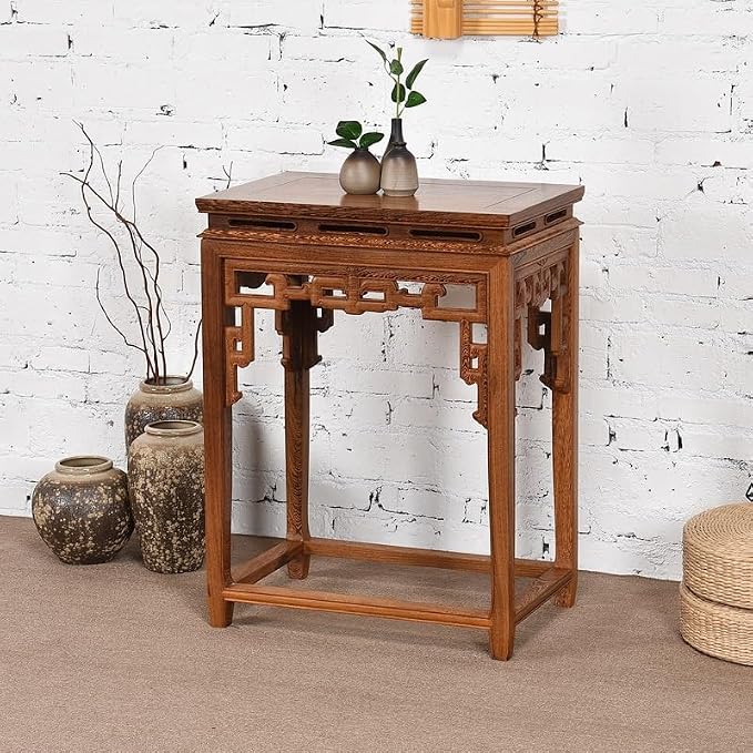 Sofas Wooden Living Room Furniture Sofa Side Table Chinese Style Corner Table - Image 3
