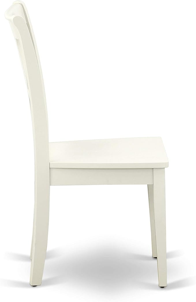 East West Furniture CLC-LWH-W Clarksville Dining Room Chairs - Image 6