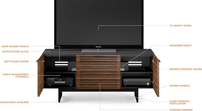 BDI Furniture Corridor 8177-65'' TV Stand - Image 6