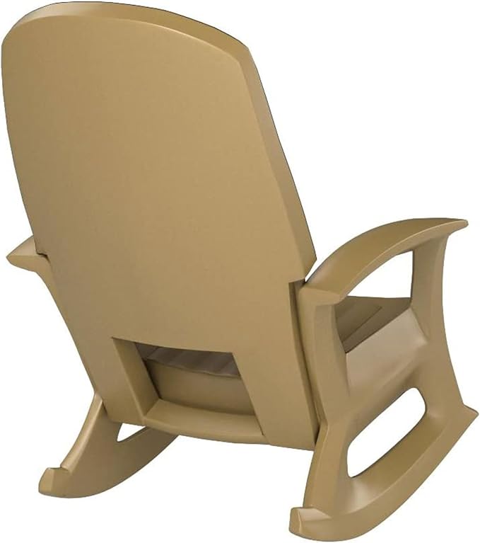 Semco Rockaway Heavy-Duty Outdoor Rocking Chair w/Low Maintenance All-Weather - Image 9