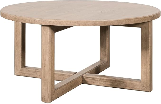 Liberty Furniture Proximity Place Living Room Round Cocktail Table Transitional - Image 3