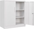 SISESOL White Metal Storage Cabinet by SISESOL