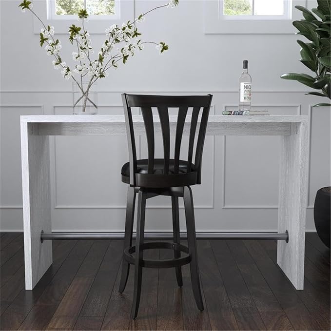 Hillsdale Savana Wood Bar Height Kitchen Stool, 29.5" High - Image 6