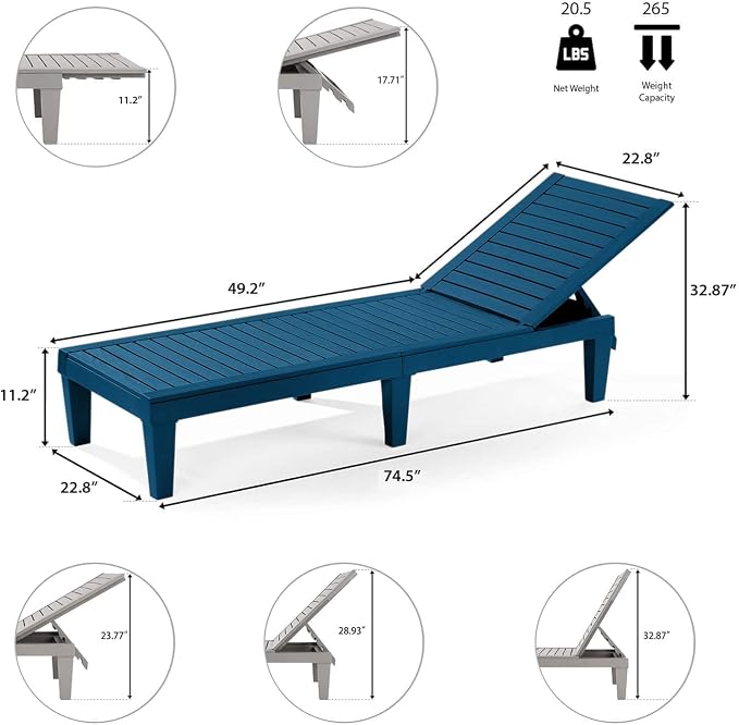 Nestl Sun Tanning Chair - Image 3