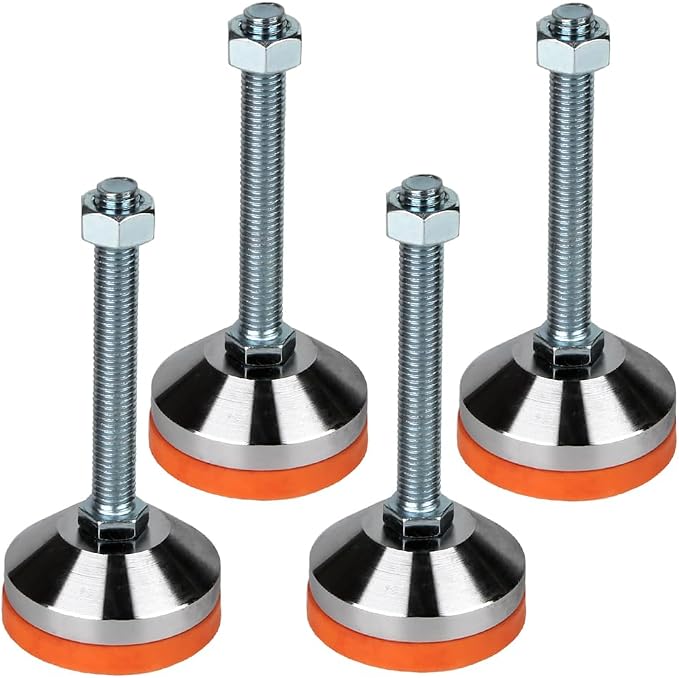 Heavy Duty Leveling feet, Leg Leveler 2.36" Dia Base, Adjustable Leveling feet - Image 5