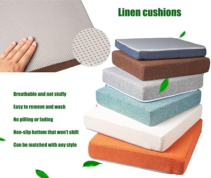 Custom Various Bench Cushion & Bay Window Seat Cushions, - Image 3
