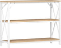 Homeiju Entry Table 40" Width, 3-Tier Entryway Table by Homeiju