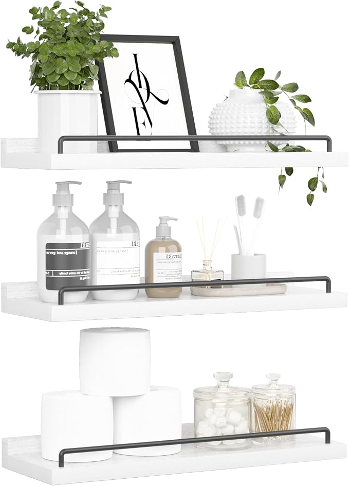 RYOFOBETTO Floating Shelves for Wall Decor, Living Room, Picture Frames by RYOFOBETTO