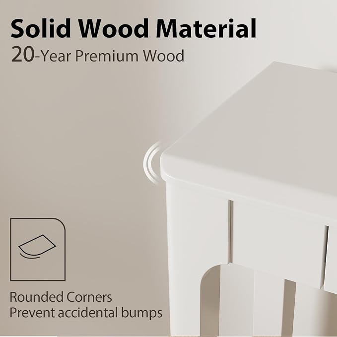 AQIMUELE Wood Console Table - Image 3