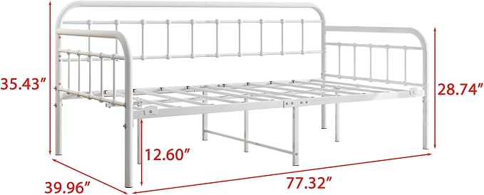 Metal Daybed Frame Twin Size - Image 2